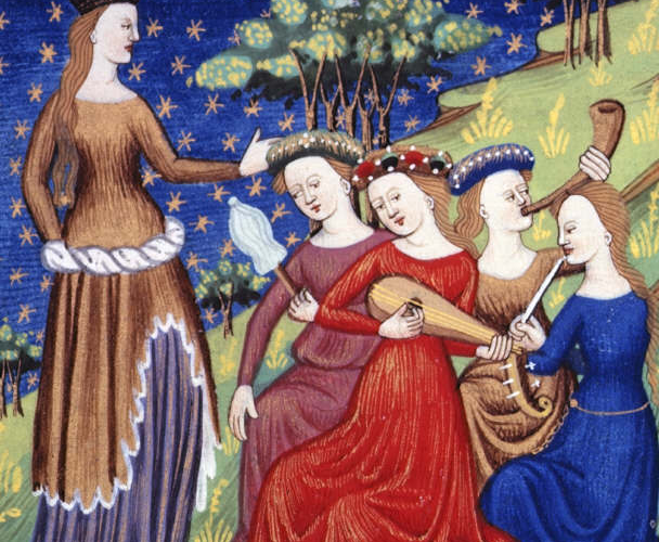 中世ヨーロッパ　貴族女性のドレス（動画と画像つき）
